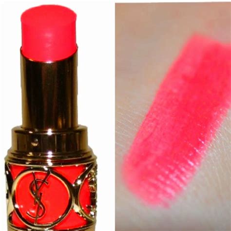 ysl rouge volupte 27 rose paris|YSL rouge volupte lipstick.